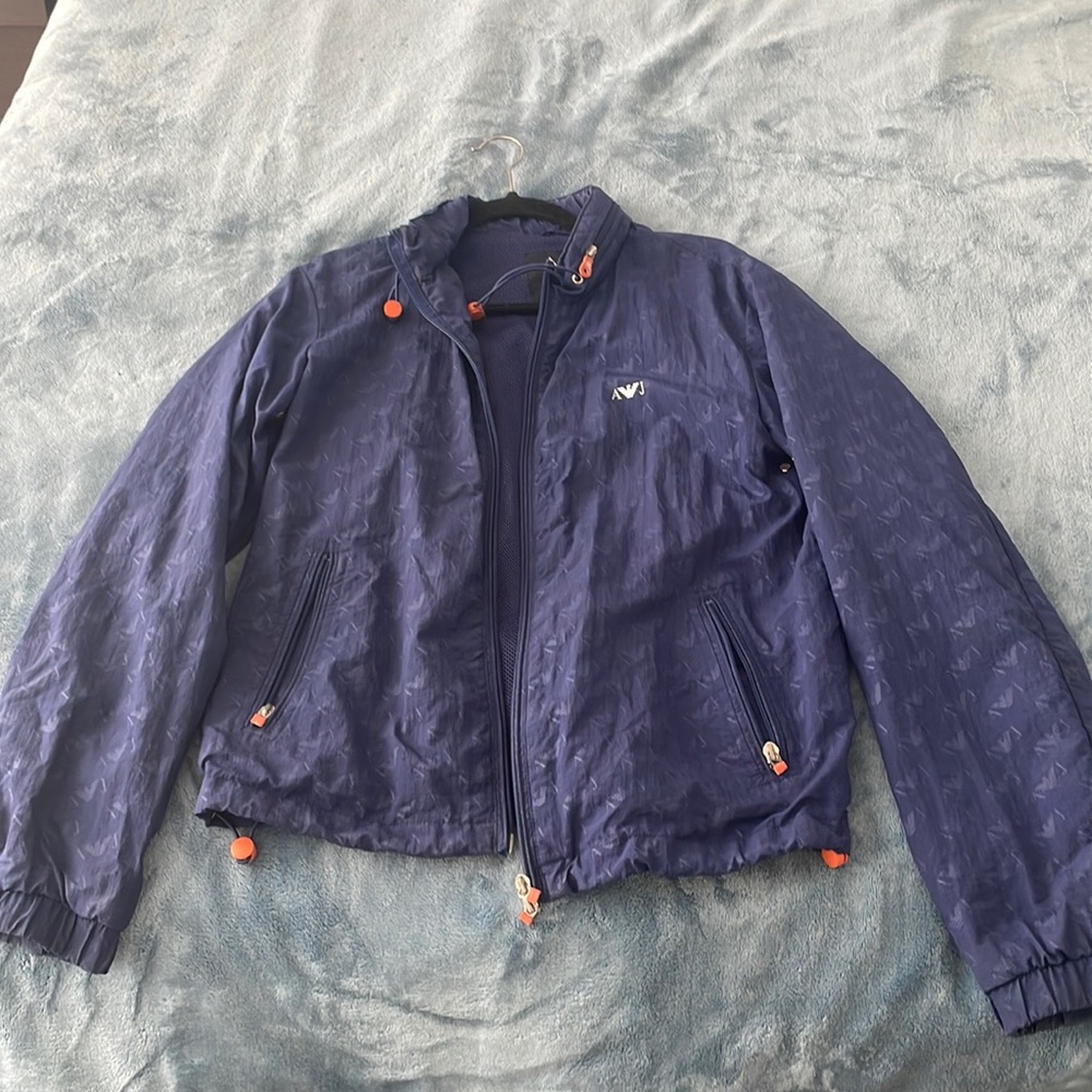 Armani rain jacket.